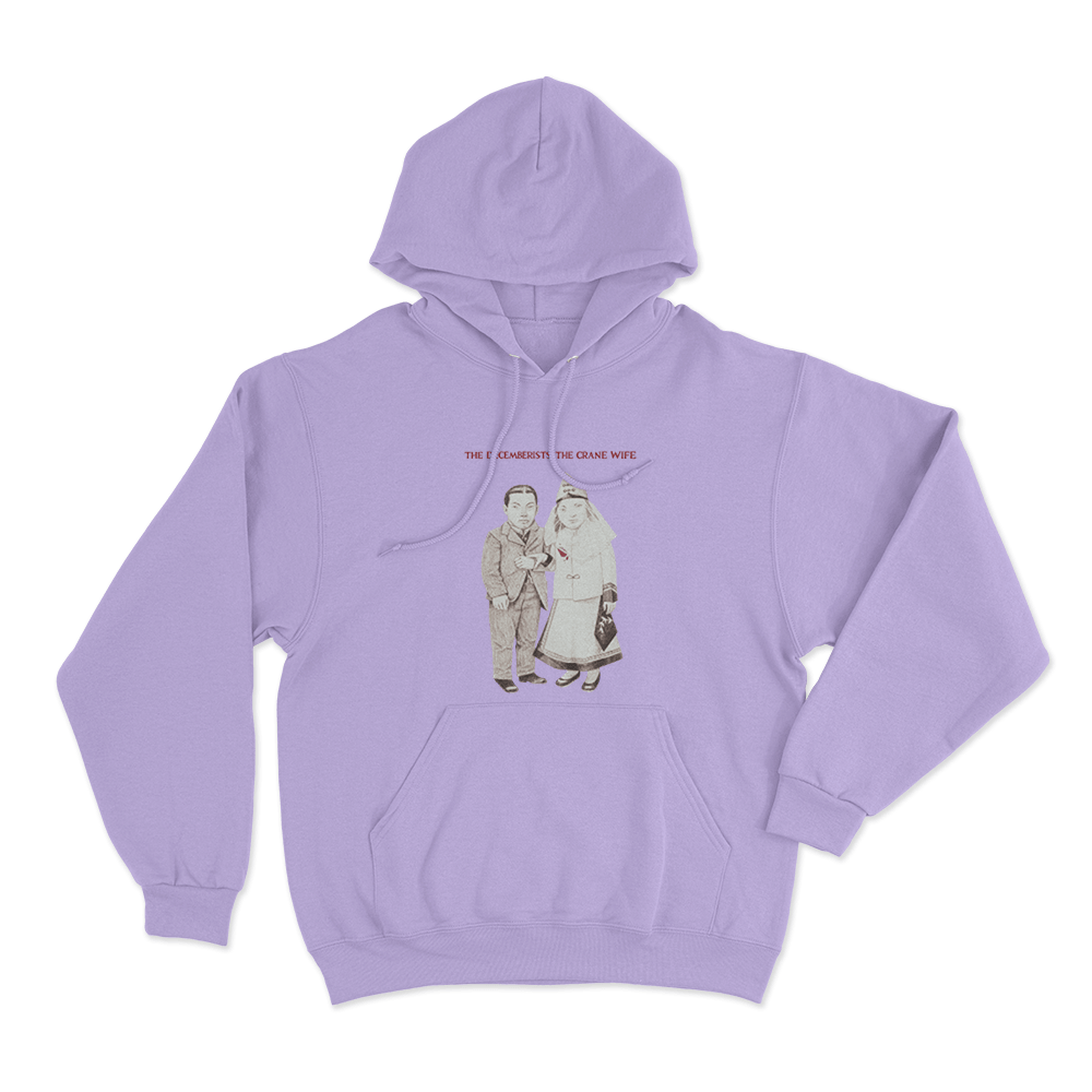 The Crane Wife Unisex Hoodie Purple The Crane Wife Unisex Hoodie Purple
