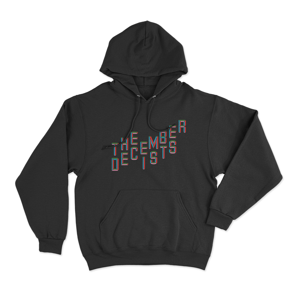 The Decemberists Logo Unisex Hoodie Black The Decemberists Logo Unisex Hoodie Black