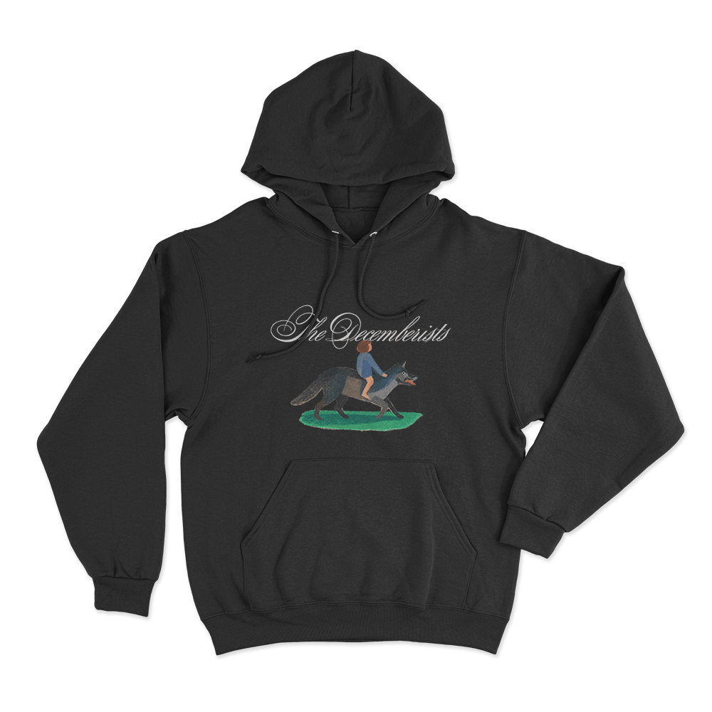 Wolf Boy Unisex Hoodie Black Wolf Boy Unisex Hoodie Black