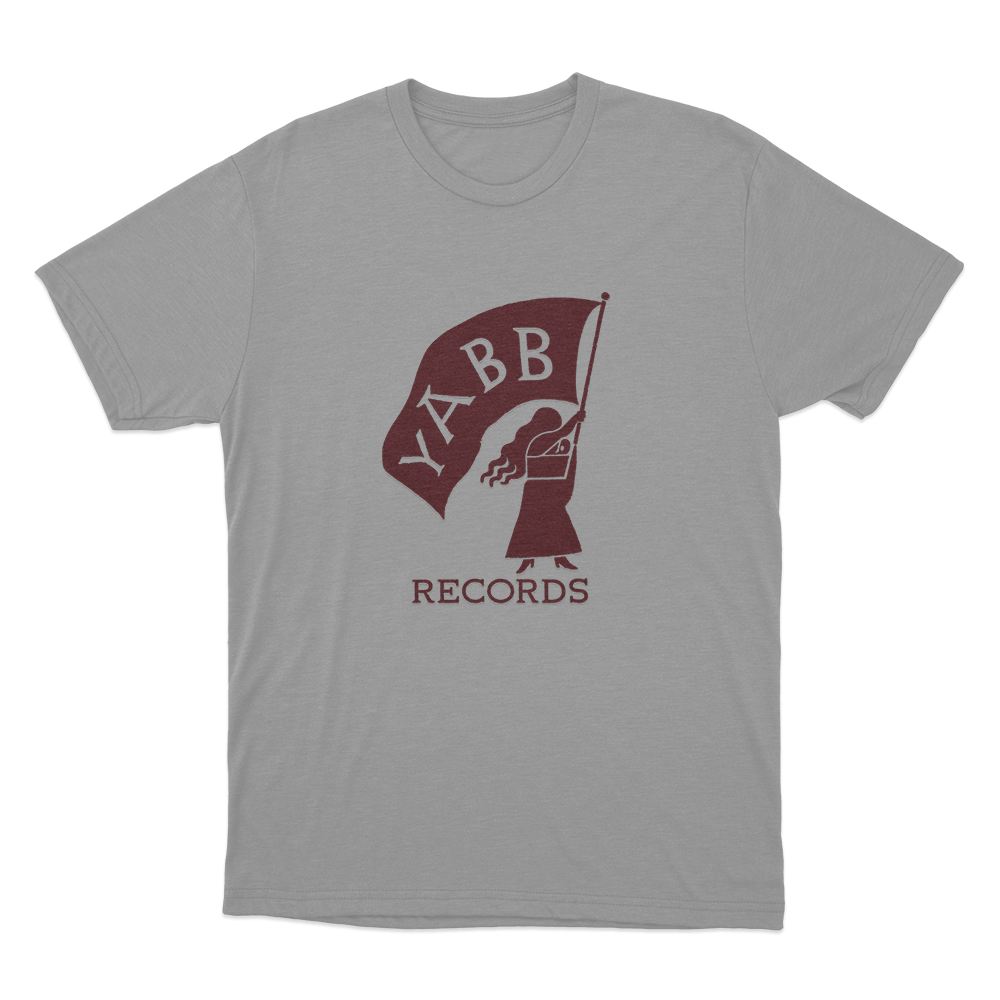 YABB Records Unisex T Shirt Grey YABB Records Unisex T Shirt Grey