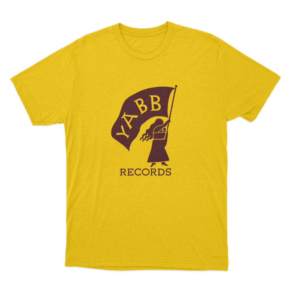 YABB Records Unisex T Shirt Yellow YABB Records Unisex T Shirt Yellow